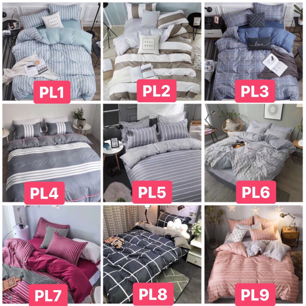 Set Chăn ga Poly nhập Quảng Châu