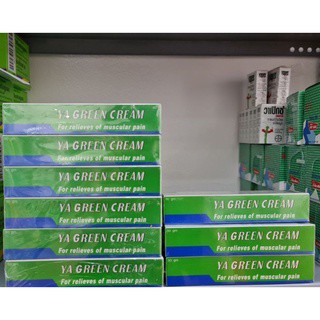 Dầu Lạnh Xoa Bóp Đau Nhức Xương Khớp, Bong Gân, Tốt Cho Bệnh Guot YA GREEN CREAM Thái Lan 50gr