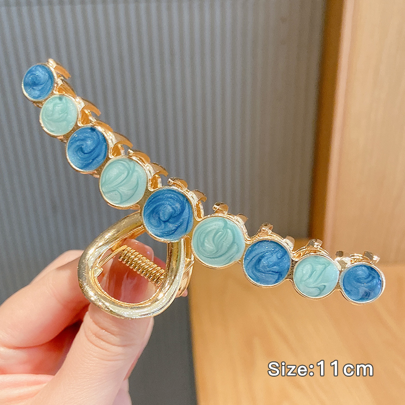 Kẹp Tóc Kim Loại Đính Ngọc Trai Nhân Tạo Thời Trang Hàn Quốc