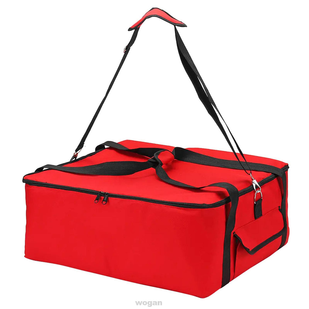 20inch Lightweight Oxford Cloth With Handle Wear Resistant Food Storage Keep Fresh Thermal Folding Pizza Delivery Bag