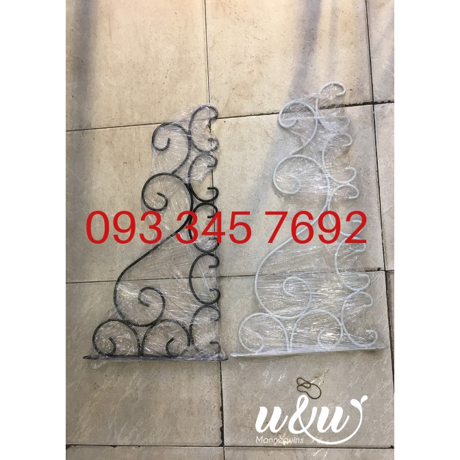 Pát bông bắt tường treo đồ (50 cm)