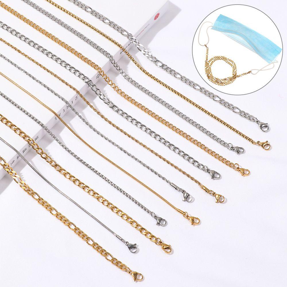 NEXTVN Dây Đeo Mắt Kính Chống Thất Lạc Bằng Kim Loại Thời Trang Cho Nữ