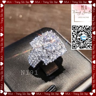 Nhẫn titan hình con bướm N191
