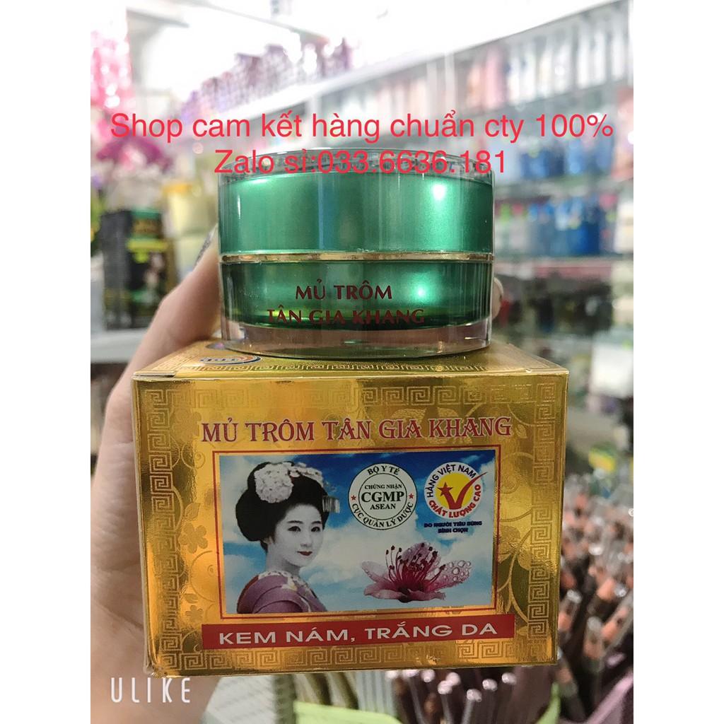 kem nám-trắng da MỦ TRÔM TÂN GIA KHANG VIP 10g [ chuẩn hàng cty 100%]