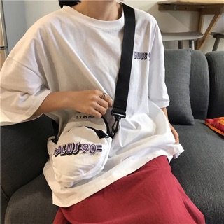 Tee oversize kèm túi cực chất