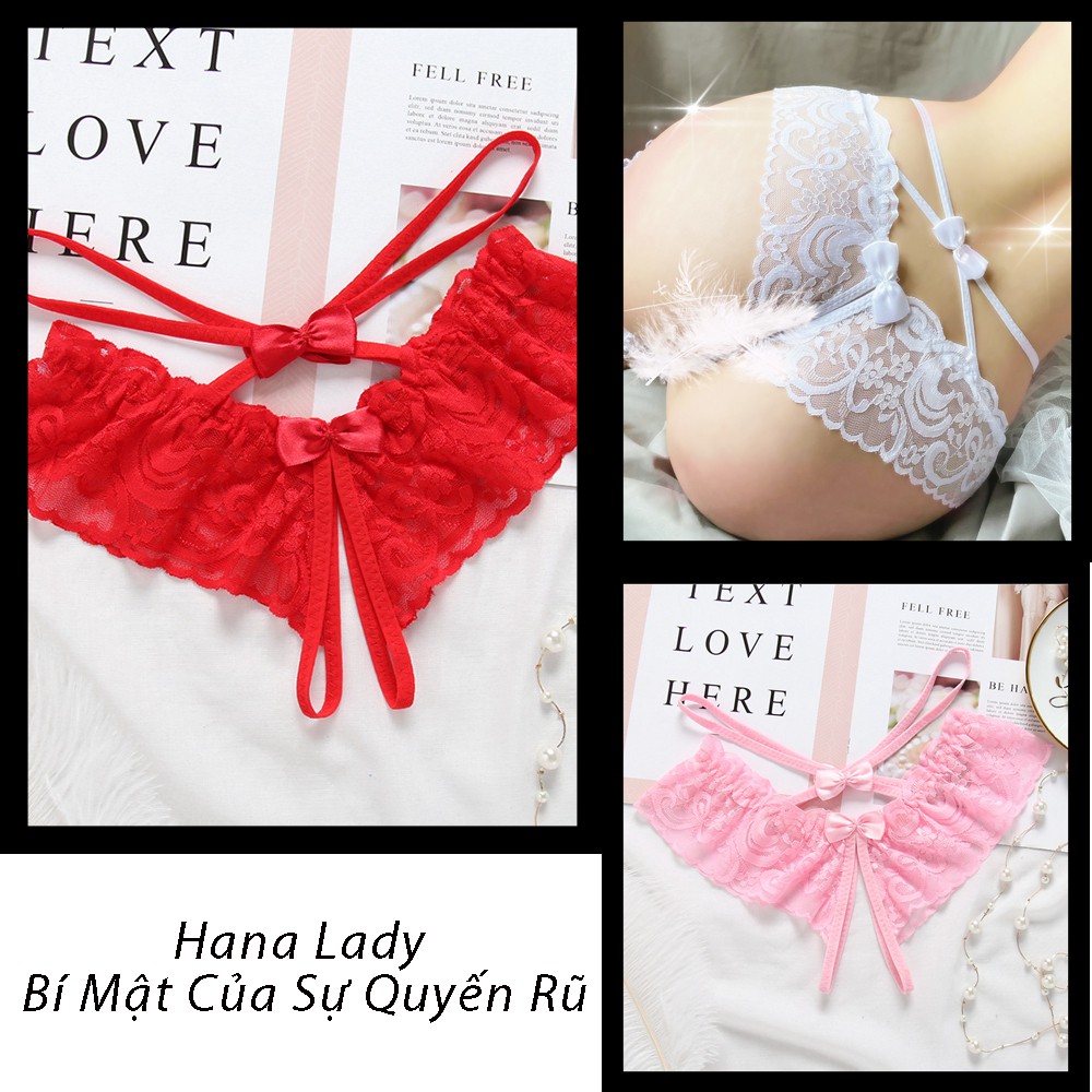 Quần lót ren lọt khe hỡ đủng không đáy sexy xuyên thấu gợi cảm LK016 | BigBuy360 - bigbuy360.vn