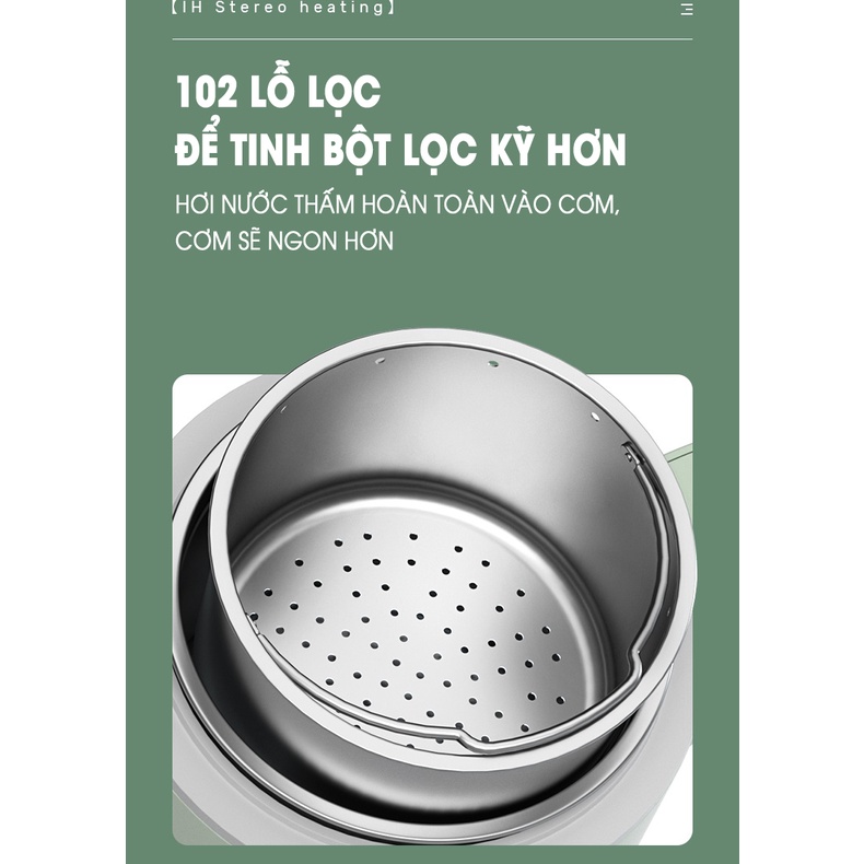 [Mã ELHADEV giảm 4% đơn 300K] Nồi Cơm Điện Giảm Đường Mokkom