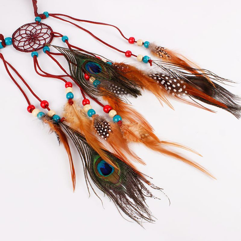 Vòng Bắt Giấc Mơ Đính Hạt Nhiều Màu Phong Cách Bohemian