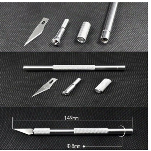 Dao Cắt Bột nail inox