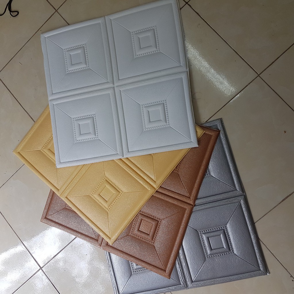Xốp dán tường - Giả da - Khổ 60 x 60 CM | BigBuy360 - bigbuy360.vn