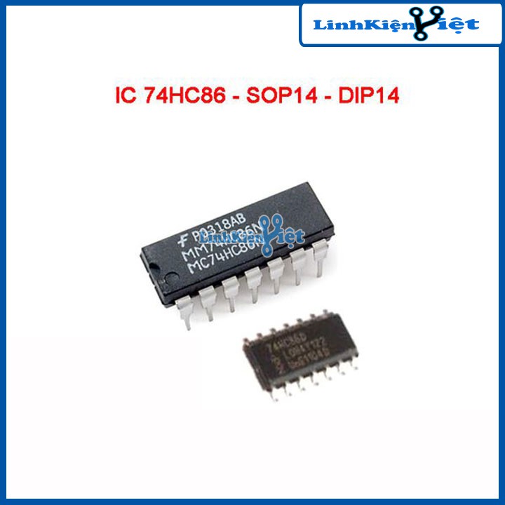 IC 74HC86 Điện Áp -0.5 ~ 7V