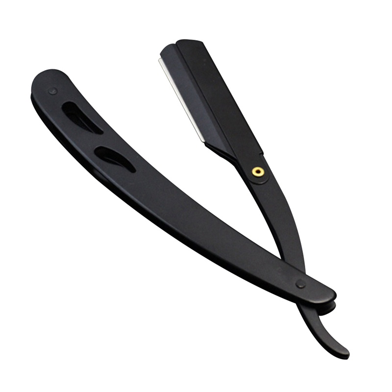 Black Professional Razor/ Dao Cạo Râu Chuyên Nghiệp màu đen