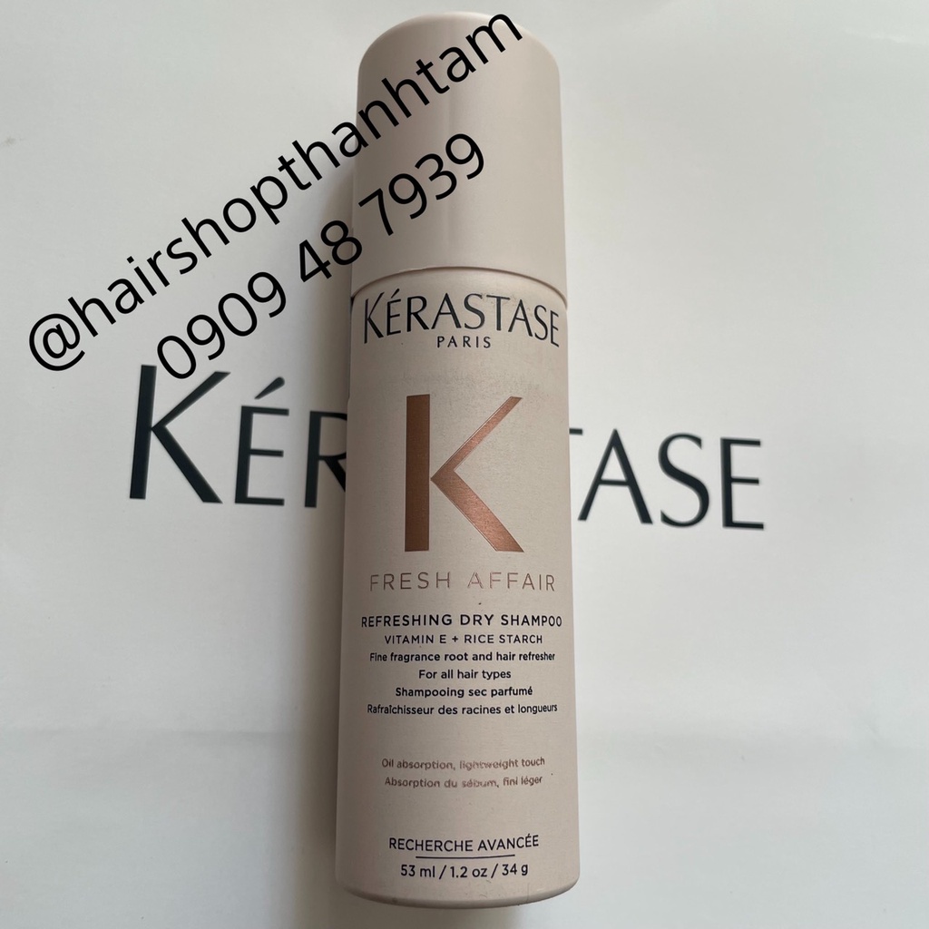 Dầu gội khô Kerastase Fresh Affair Refreshing Dry Shampoo 53ml
