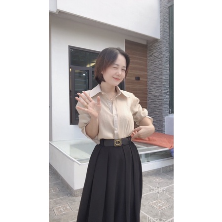 Set Váy Dài Tiểu Thư , có bán tách rời, váy công sở thanh lịch