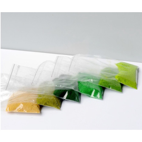 Bột Cỏ Mịn Làm Mô Hình , Sa Bàn Nhiều Màu