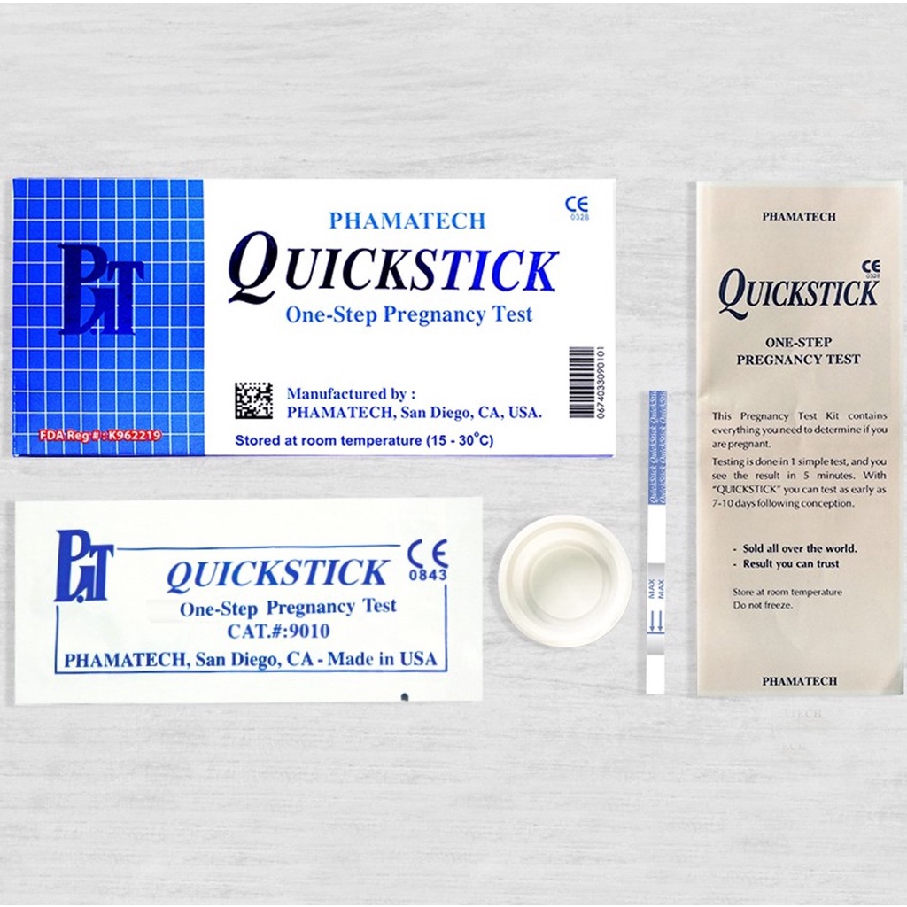 Que thử thai QUICKSTICK Mỹ