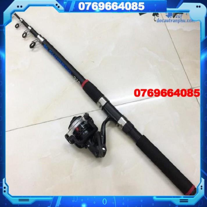 combo cần kèm máy cuốn sẵn cước -Đ𝗢̂̀𝗖𝗔̂𝗨 𝟭𝟰𝟬