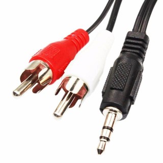 Cáp AV 3.5 Ra 2 Đầu Bông Sen 3M