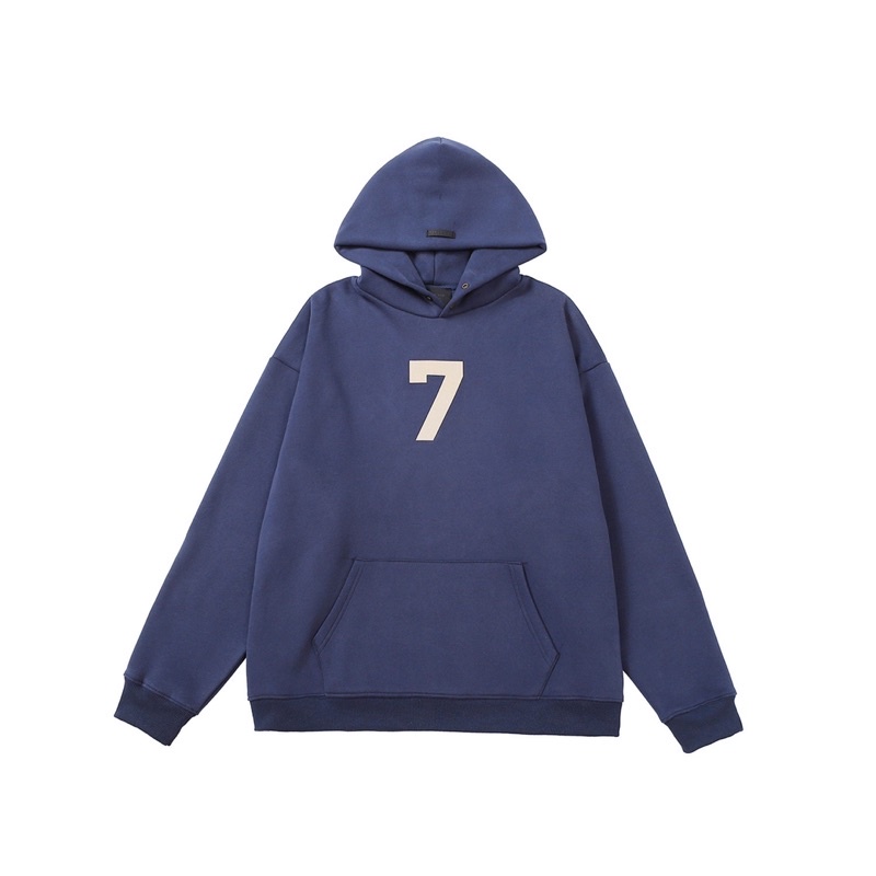 ⚡️⚡️ Áo hoodie FEAR OF GOD navy 7Th / FEAR OF GOD 7TH HOODIE- Hoodie  FOG /áo hoodie essentials