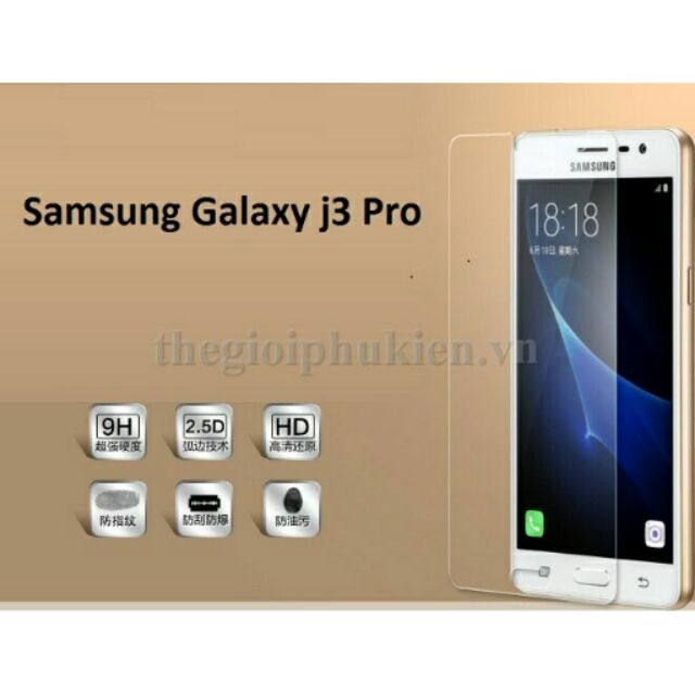 Kính cường lực J3 Pro