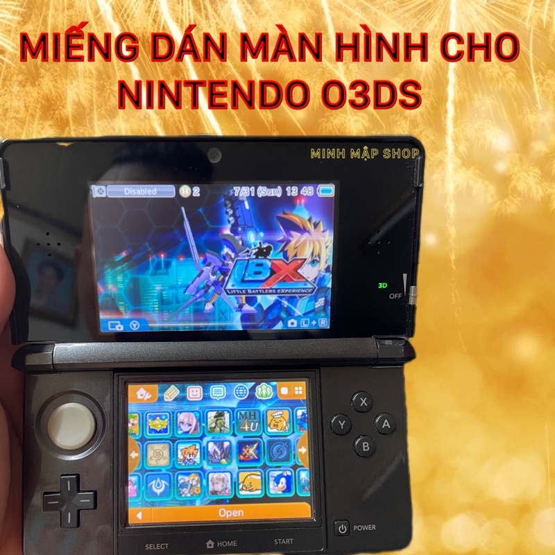 Miếng dán màn hình cho Nintendo O3DS