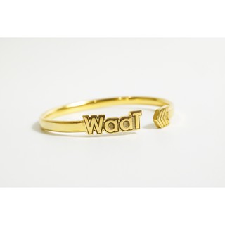 WaaT - Vòng tay SS5V2 - WaaT Arrow. Phối màu: Gold.