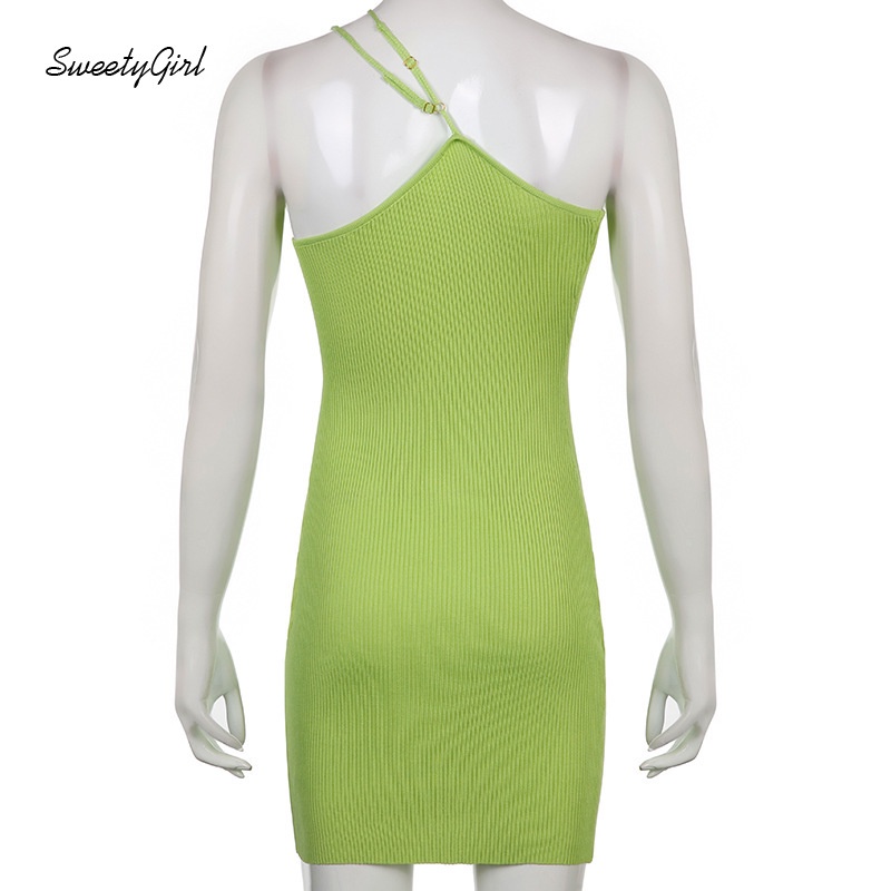 Đầm Ôm Dáng Không Tay Màu Trơn Thời Trang Dành Cho Nữ 2022