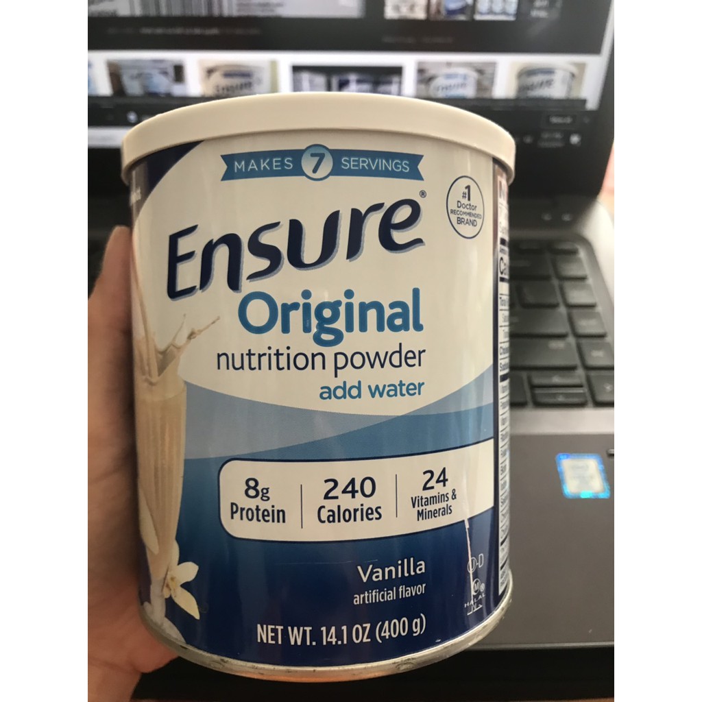 Sữa Ensure Mỹ Hương Vani 400g