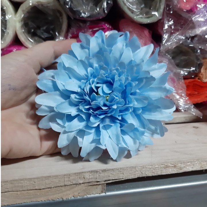 (10cm ) Đầu bông cúc tây trang trí,cúc mẫu đơn