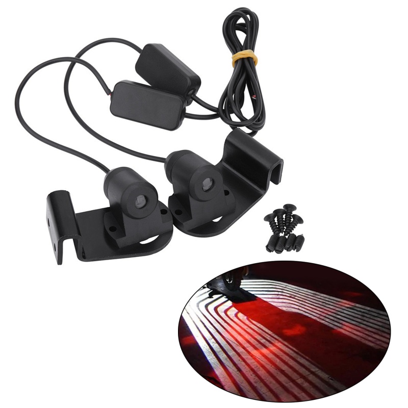 Bộ 2 Đèn LED Chiếu Logo Gắn Cửa Xe Hơi Chống Va Chạm Hình Đôi Cánh Thiên Thần