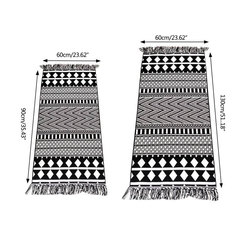 Thảm Dệt Trải Sàn Trang Trí Phòng Khách / Phòng Ngủ