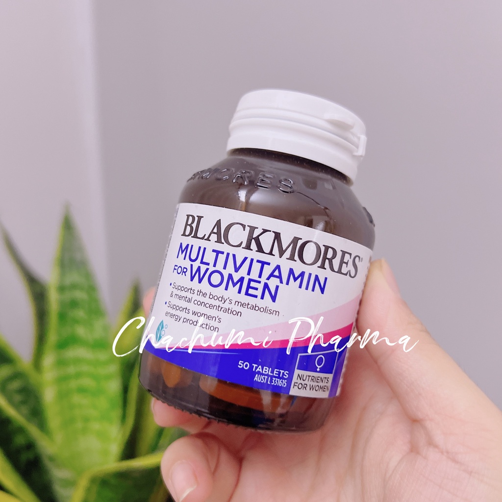 V.U Bổ Sung Khoáng Chất Cho Nữ Blackmores Multivitamin For Women