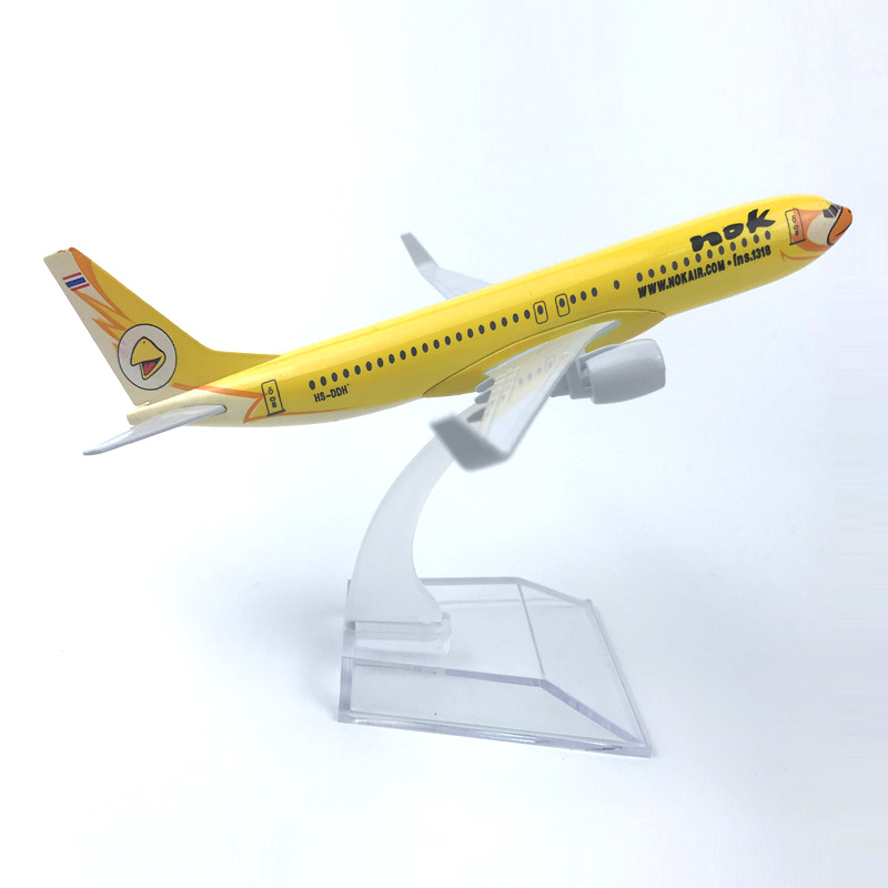 AIRCRAFT MODEL Mô Hình Máy Bay Đồ Chơi Airways Air Nok B737 737 16cm