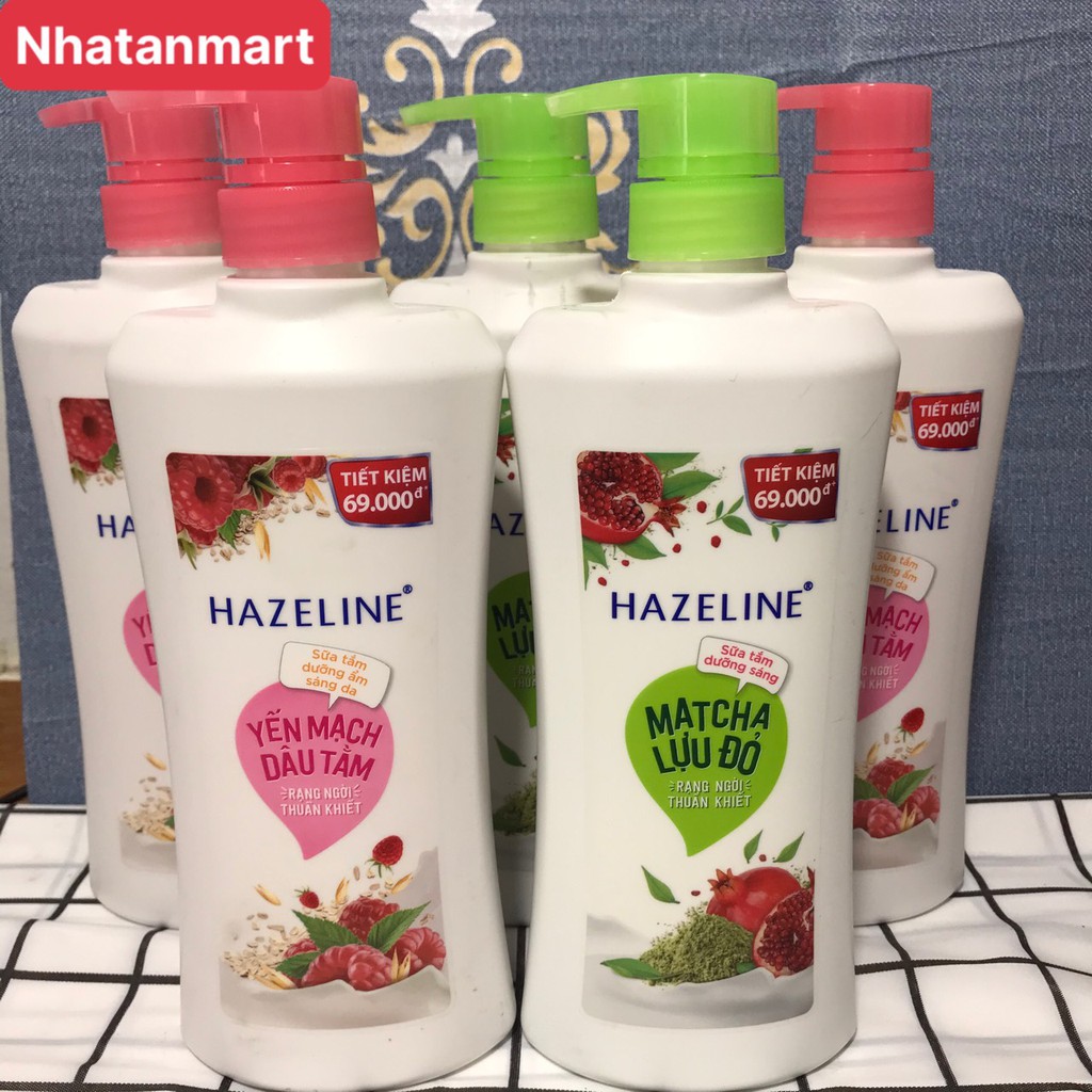 Sữa tắm dưỡng da Hazeline 670gr (Chai)