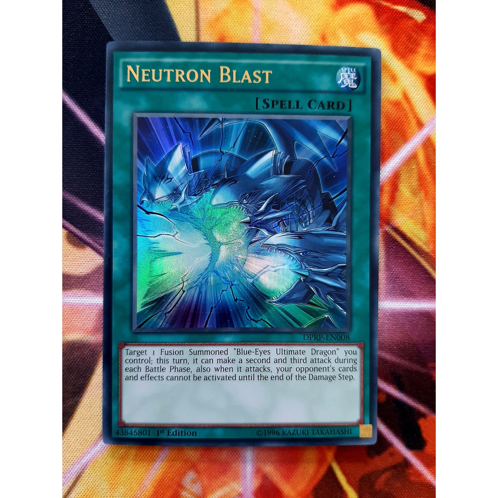 Thẻ Bài Mint90 Yugioh Spell Neutron Blast