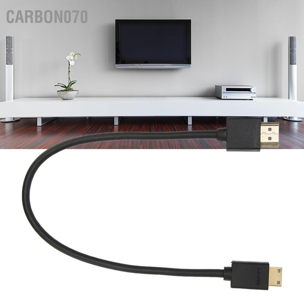 Hàng HOT Cáp chuyển Mini HD 4K Khả năng tương thích đa thiết bị di động nhẹ【Carbon070】