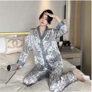BỘ NGỦ LỤA IN SANG TRỌNG MỀM MỊN