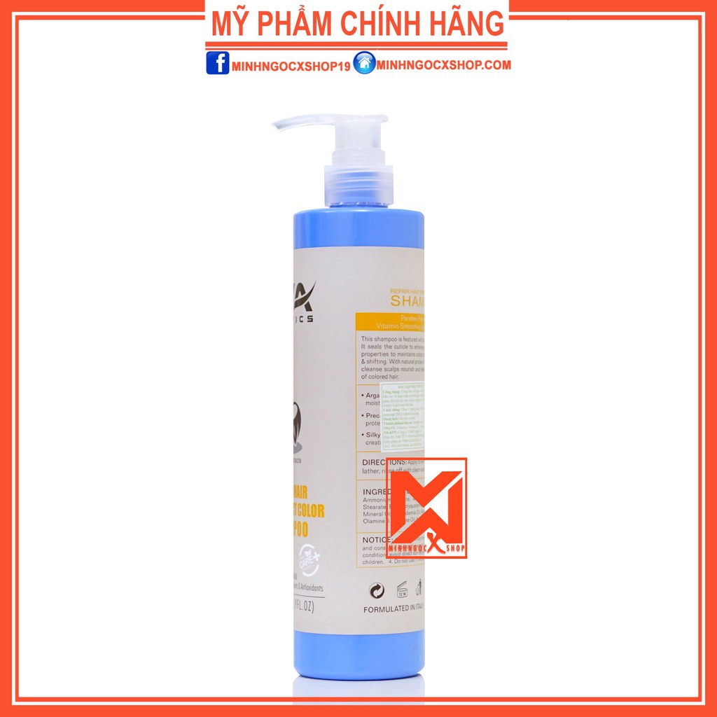 Dầu gội phục hồi giữ màu nhuộm DIVA XANH 500ml chính hãng