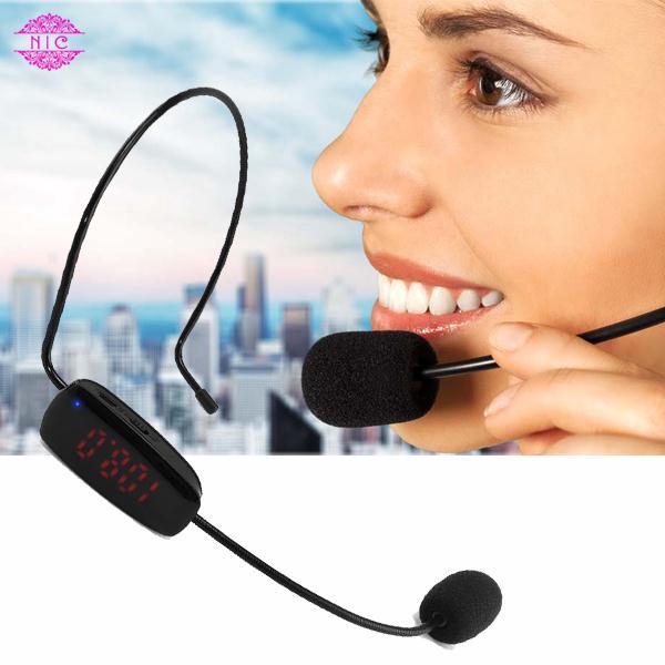 Tai nghe FM không dây có mic trợ giảng cho các giảng viên
