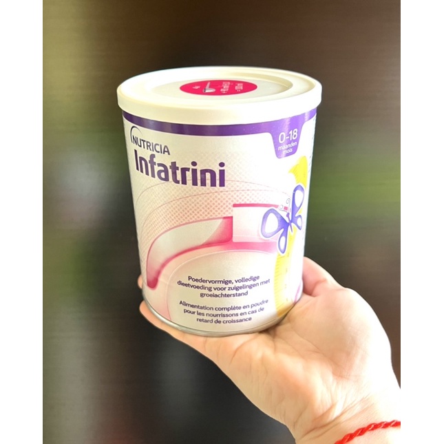Sữa béo Infatrini hộp 400g nội địa Đức date 2024