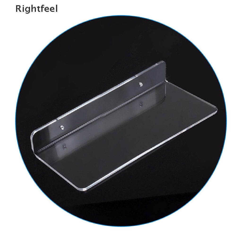 1 Kệ Nhựa Acrylic Trong Suốt Gắn Tường Để Đồ Tiện Dụng