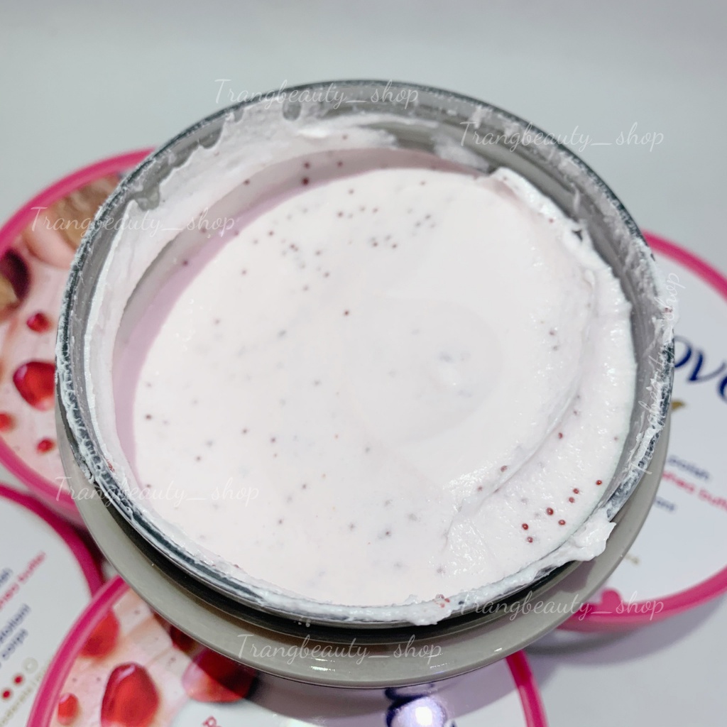 Tẩy Da Chết Body  DOVE Bản Mỹ 298g, Bản Đức 225ml Toàn Thân Creme Dusch Peeling