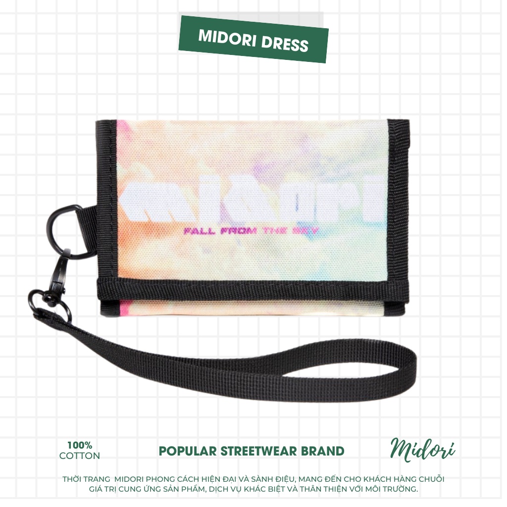 Bóp Tiền ngắn: TRIPLE Wallet Local Brand M Midori
