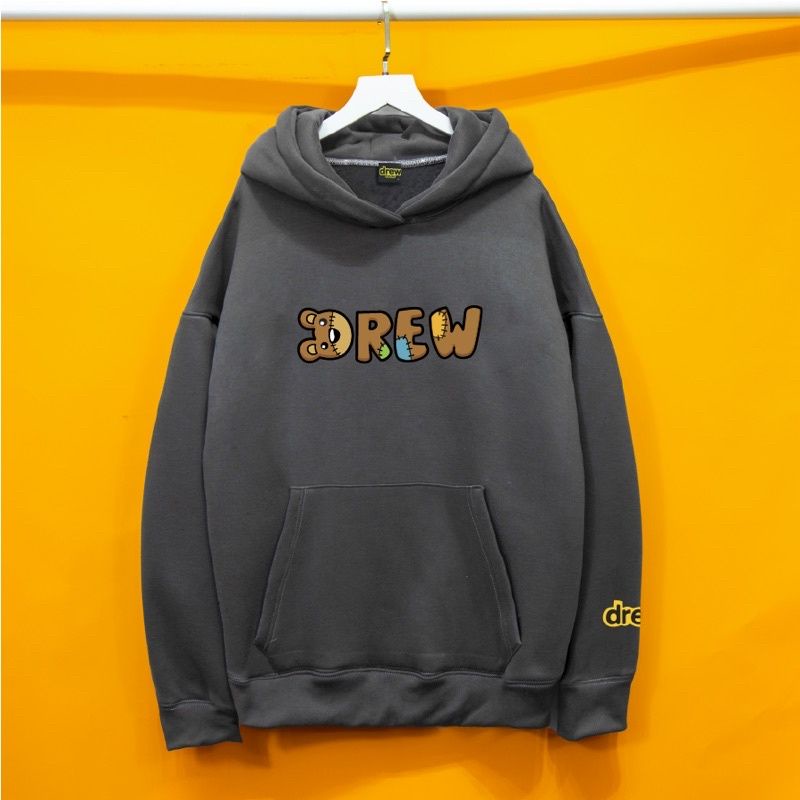 Áo hoodie Drew gấu fom hàn quốc phù hợp với nam và nữ