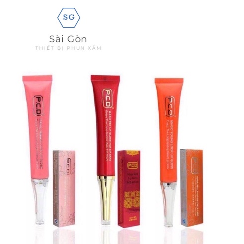 Dưỡng môi PCD kích màu sau xăm