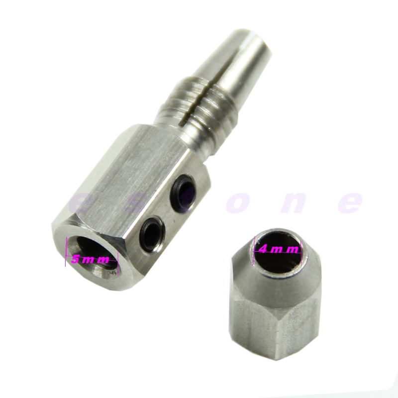 Khớp nối động cơ 5mm và dây cáp 4mm bằng thép không gỉ cho tàu thuyền RC
