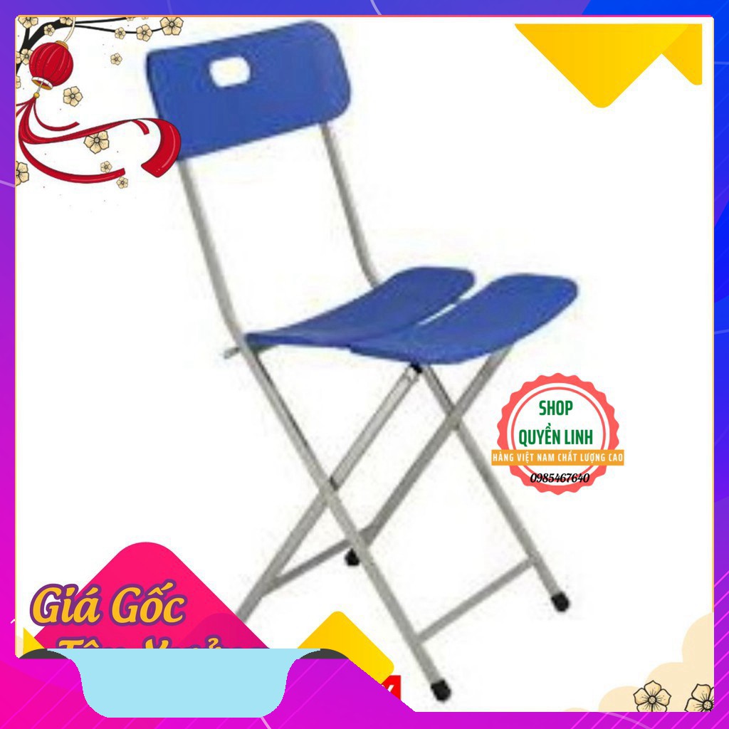 GHẾ GẤP 3 LÁ Nhựa Chân Sắt mảnh nhựa dẻo Cao Cấp Chính Hãng cho Quán Cafe, Văn Phòng, Gia đình phòng ăn | BigBuy360 - bigbuy360.vn