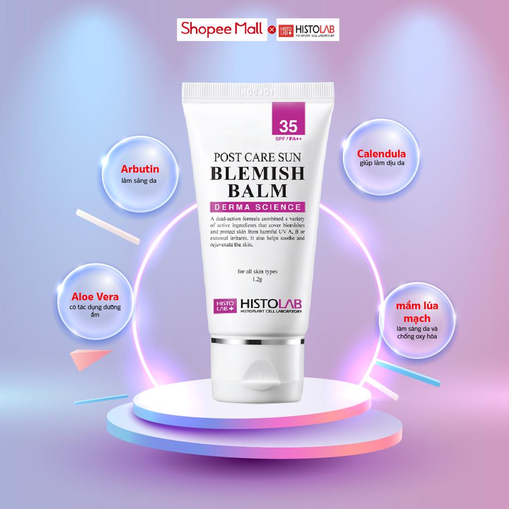 Kem Chống Nắng SPF35/ PA++ HISTOLAB Post Care Sun Blemish Balm Màu Be Tự Nhiên - Giúp Che Khuyết Điểm , Làm Sáng Da