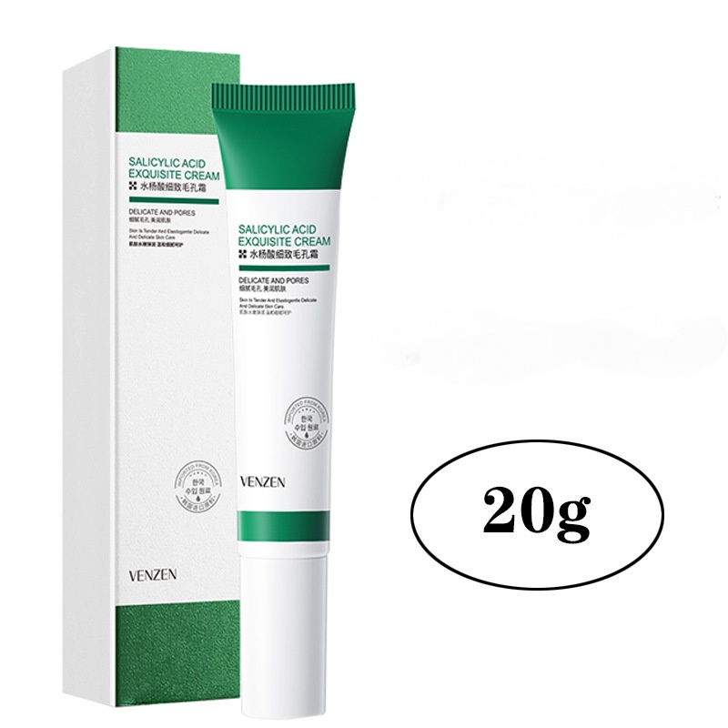 Kem giữ ẩm VENZEN axit salicylic se khít lỗ chân lông