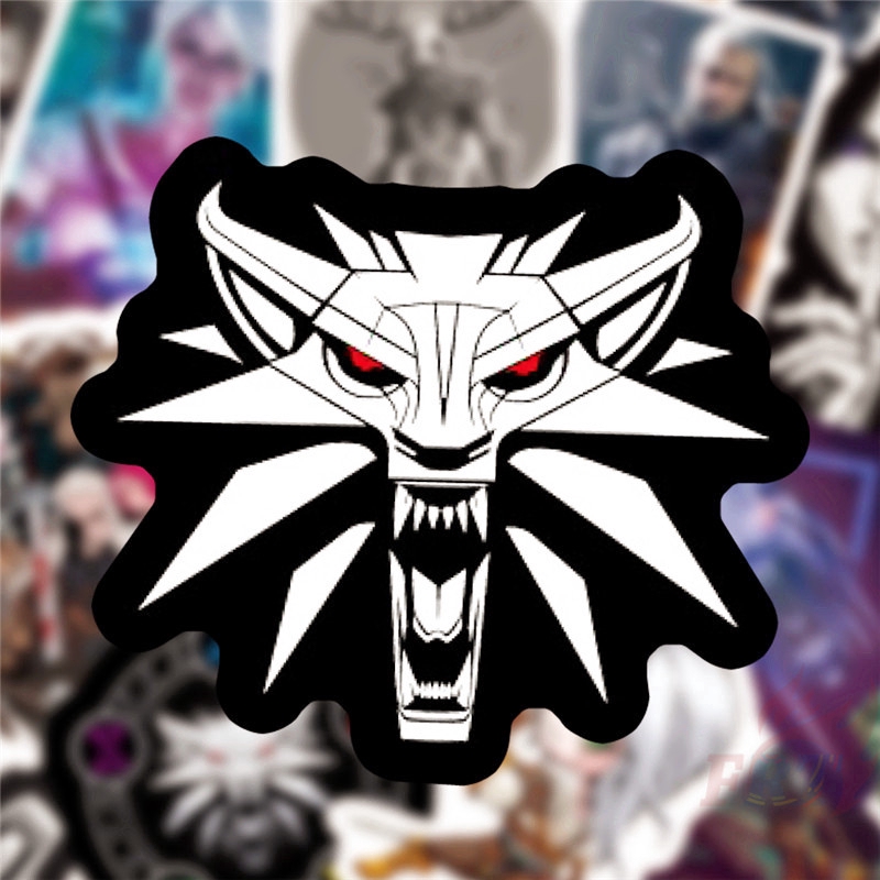 ❉ The Witcher Series 01 Stickers ❉ 50Pcs/Set Games DIY Fashion Waterproof Luggage Laptop Skateboard Doodle Stickers